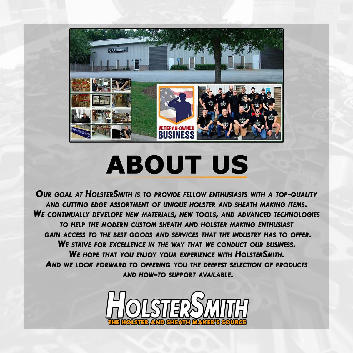 HolsterSmith Holster Belt Clips - SpeedEase Design - (Fits 1.50 inch Belts) - USA Made - Black - (with Mounting Hardware) - (1 Pair) - for Holster Making & Hobby
