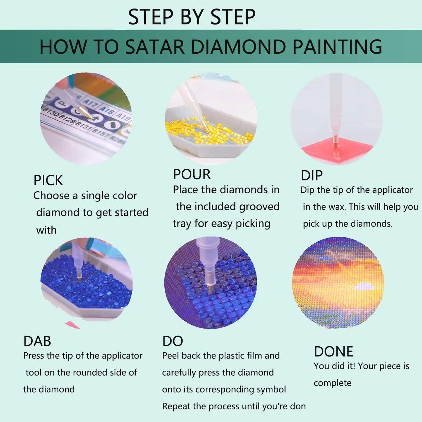 YALKIN Square 5D Diamond Painting Kits for Adults, Large Diamond Art Kits Full Drill Diamond Painting Kit for Adult Beginners, DIY Crystal Picture Art for Home Wall Decor 40 x 70cm/15.7 x 27.6in