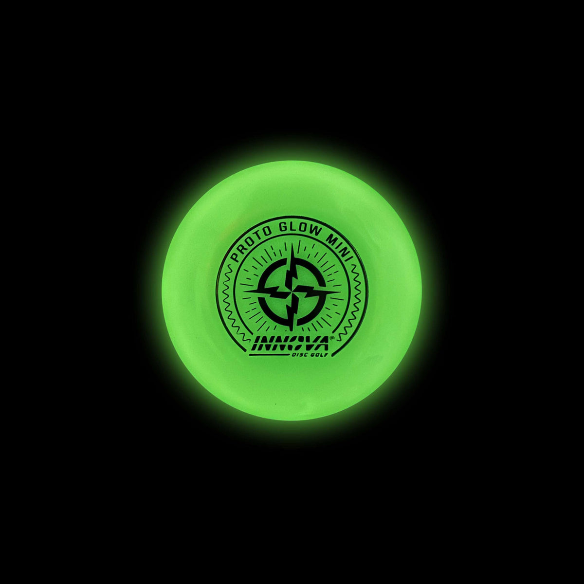 Innova Discs Proto Glow Mini 3 Pack – Glow in The Dark Mini Markers for Disc Golf for Marking Your Lie, Doubles, Mini Targets (3 Pack)