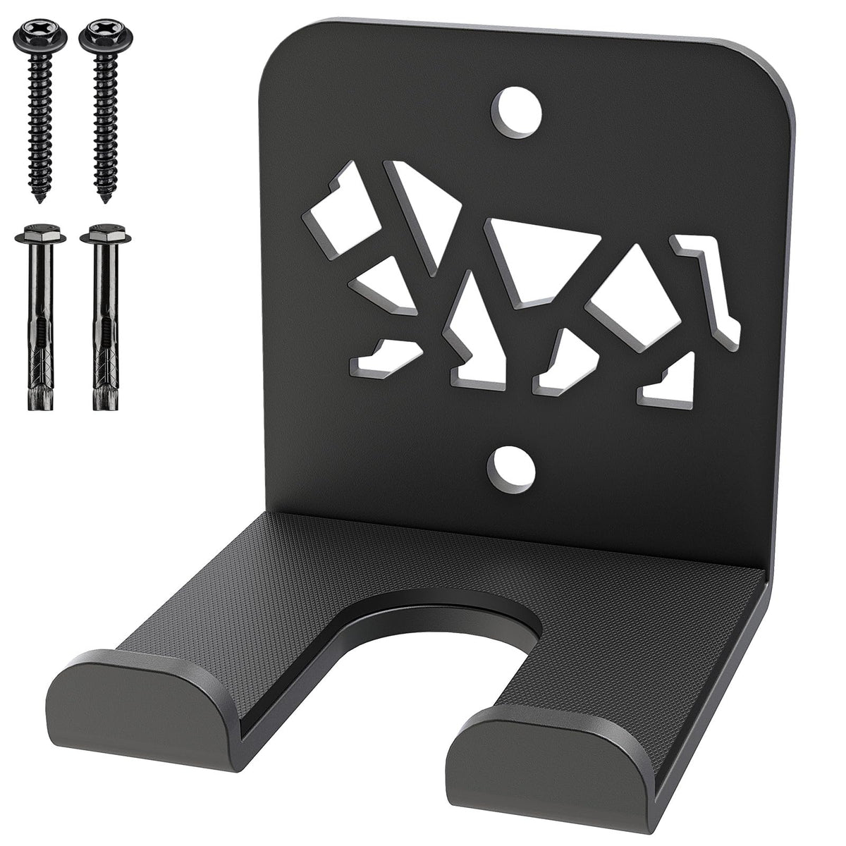 Kipika Versatile Wall Mounted Barbell Holder with 1-Hooks Storage Rack for Barbell Bars Holds Under 33mm Bar Size and Fitness Accessories Space-Efficient Gym Organization for Home & Commercial Use