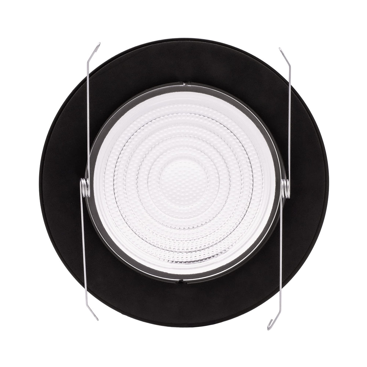 PROCURU 6-Inch Shower Trim, Oil-Rubbed Bronze, Metal with Fresnel Glass, Model B6FLRB, Wet Location, 1-Pack
