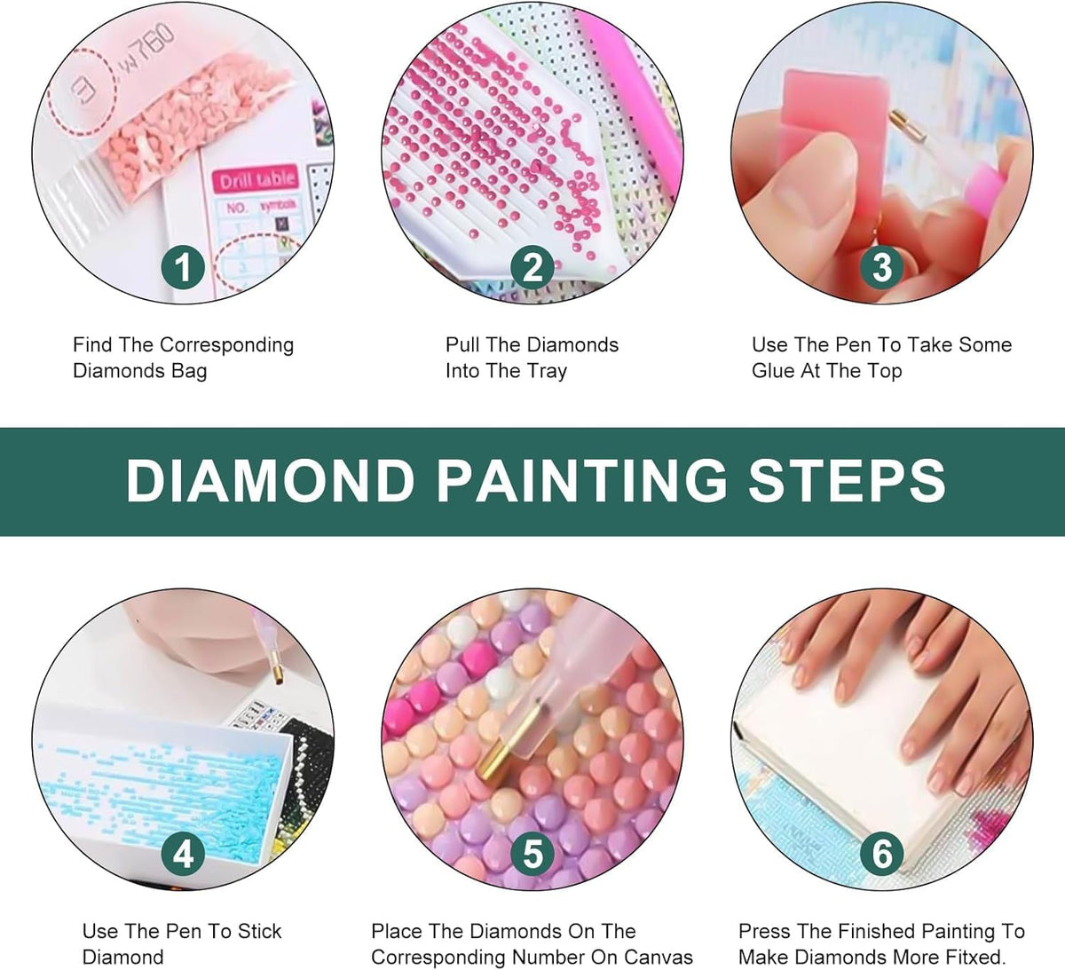 Zythron 3PCS Diamond Art Kits for Adults,Highland Cow Diamond Art Cow Rustic Farmhouse Diamond Painting DIY 5D Full Drill Gem Art Painting Kit for Home Wall Decor Gifts 12x12 in