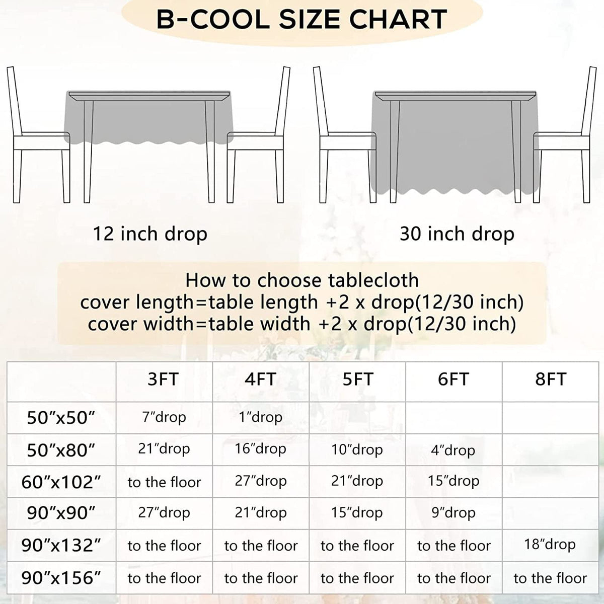 B-COOL Sparkly Drape Tablecloth Gold Tablecloths Sequin Fabric Table Cloth for Ceremony Party Halloween 50x80 Inch