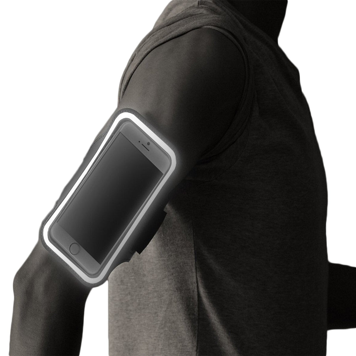 RevereSport Waterproof Armband for iPhone Pro Max 17/16/15/14/13/12 Plus/Air with Extra Pockets for Keys, Cash and Credit Cards. Running Phone Arm Holder for Sports, Gym Workouts and Exercise