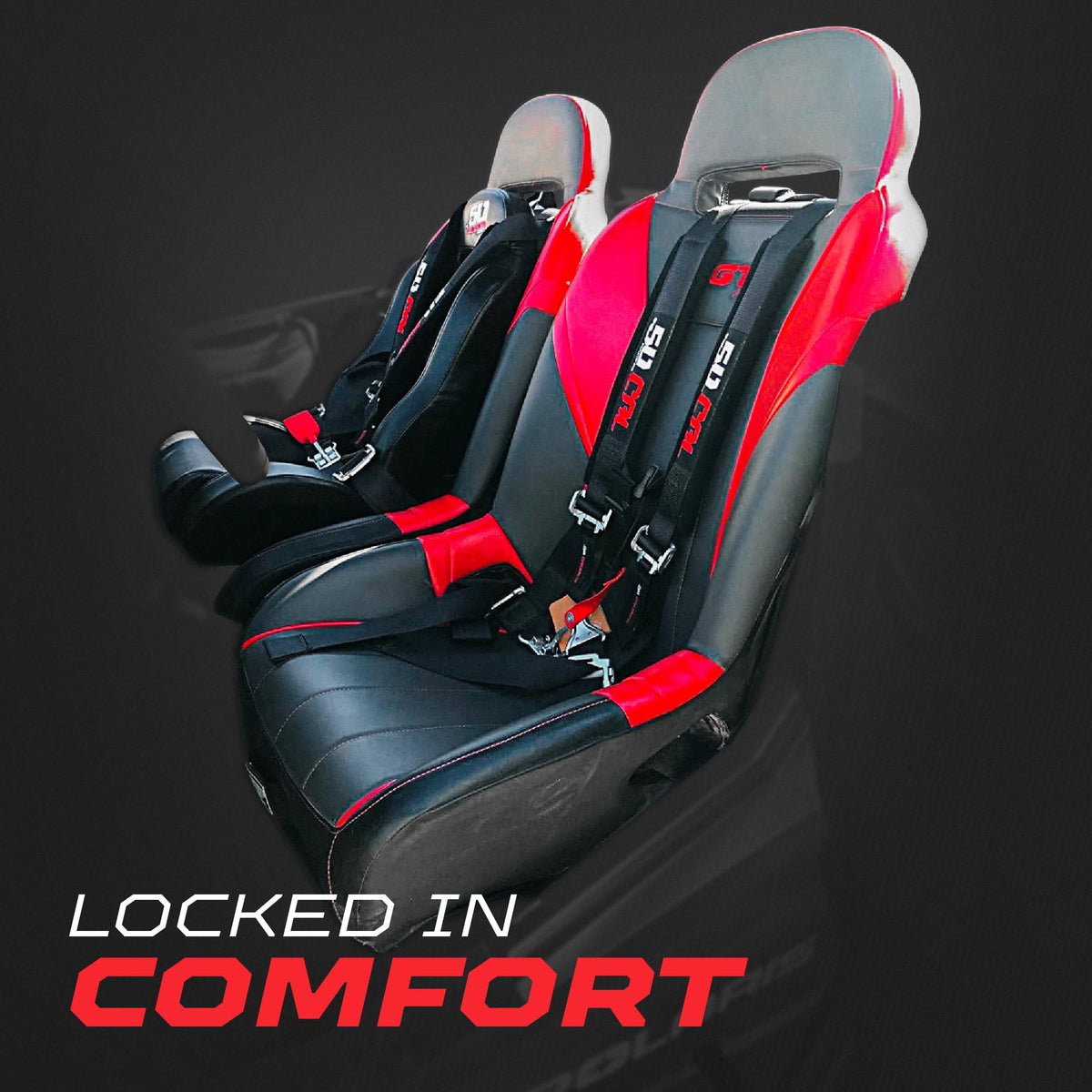 1pc 4 Point Harness for Bucket Seat, Push Release, 10 Color Options, Racing Harness, Race Car, Off Road, UTV, RZR [6008A2]