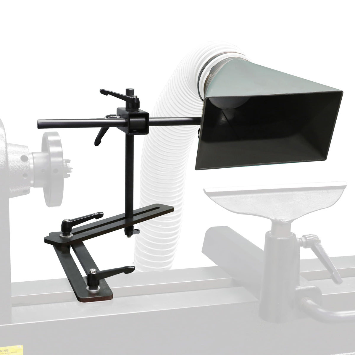 BMWOOD Woodturning Universal Dust Hood for Woodlathe Extraction.