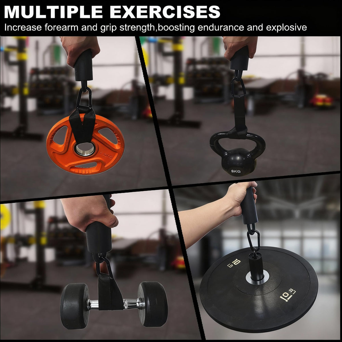 Lights Mountain Pull Up Grips Set of 2 Rock Climbing Holds Set with Hanging Straps and Strong Carabiner, Finger Strengthener，Forearm, Biceps, Ninja Warrior, Back Muscles Training