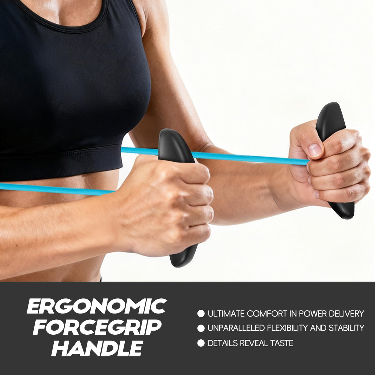 Usmack Resistance Bands for Arm - Home Fitness Equipment for Upper Body Toning, 20 lb Exercise Bands to Improve Mobility & Stability, Portable Resistance Bands for Women Men