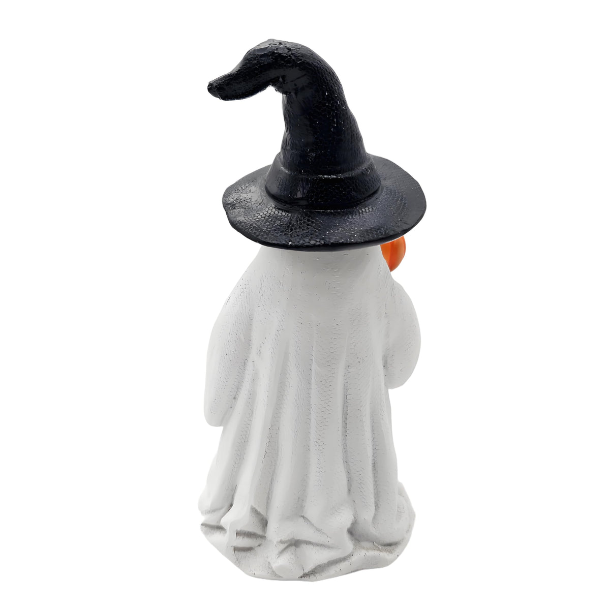 HARUHI Adorable Spooky Ghost Statue Figurine Cute Halloween Decor for Desk Shelf Home & Garden Decoration（Ghost Mage）