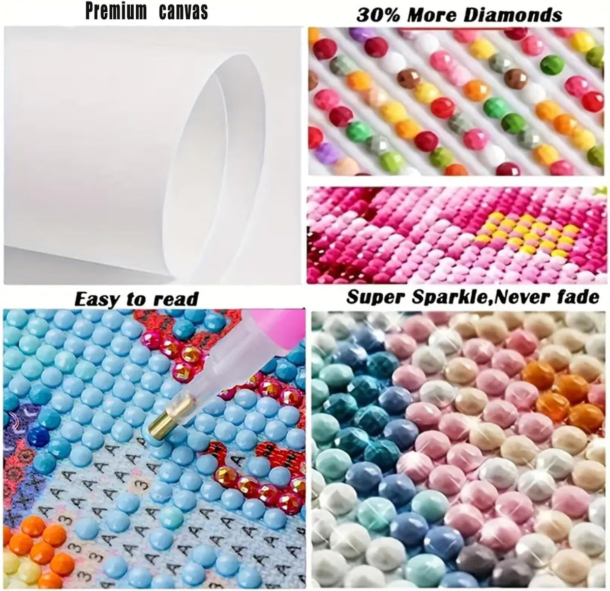5D Motorcycle Diamond Art 12x16 Inch Full Drill Diamond Painting Kits for Adults & Beginners - DIY Art Crafts for Relaxation and Home Wall Decor 706A