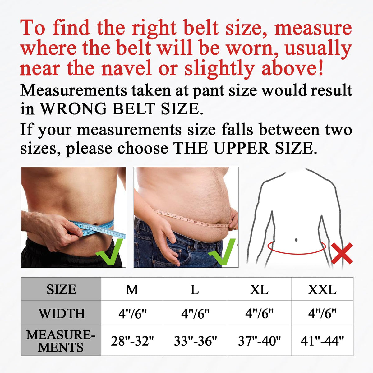 10 Adjustable Holes Leather Weightlifting Belt, 4”& 6”Width, Double Prong Power Belt for Gym Bodybuilding, weightlifting, powerlifting, squats and deadlifts