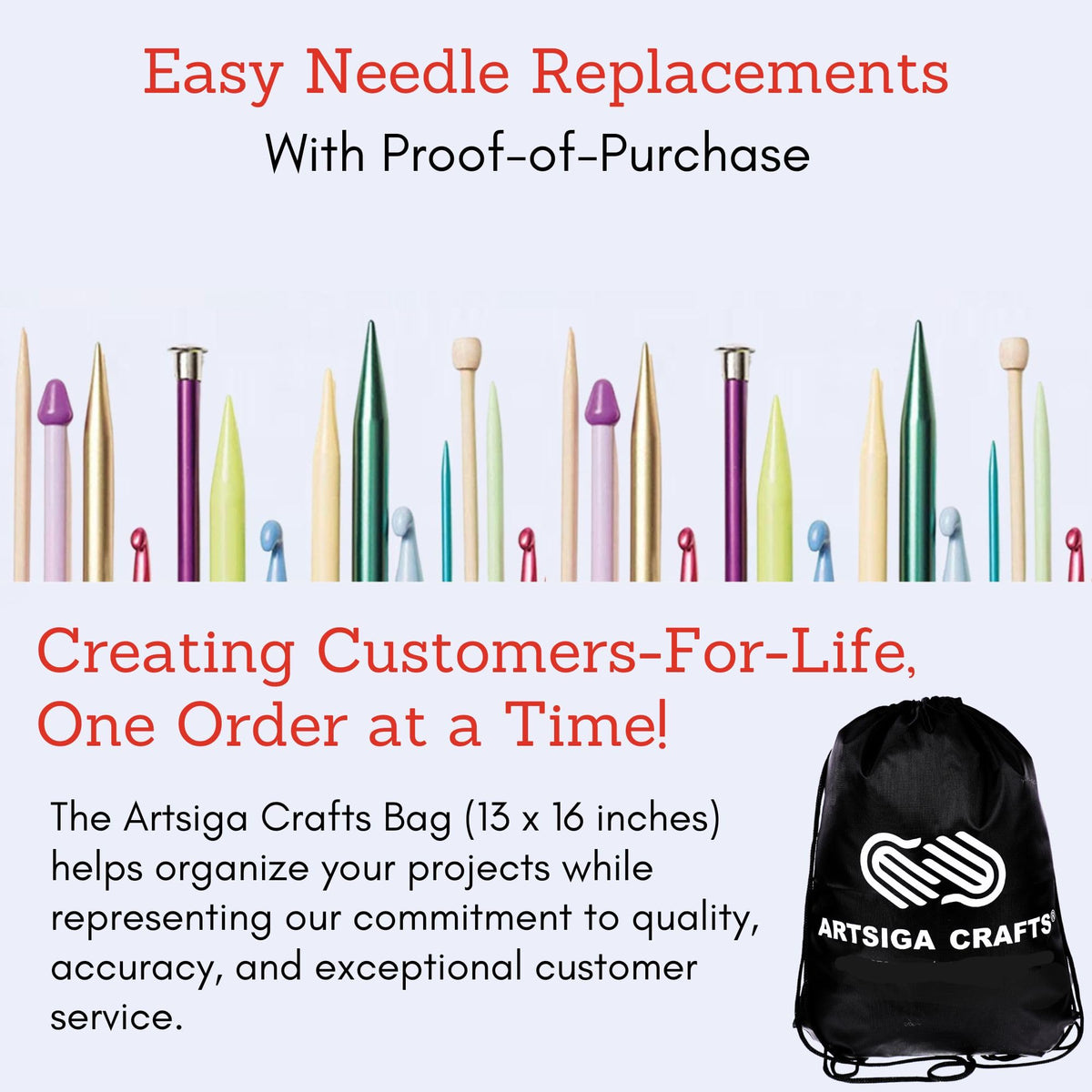 KnitPro Dreamz Grande Set 5 inch Circular Knitting Needles Size 2.5, 3, 4, 5, 6, 7, 8, 9, 10, 10.5, 11, 13, 15, 17 Interchangeable, 6 Cables, 4 Connectors, Fabric Case & More with Project Bag