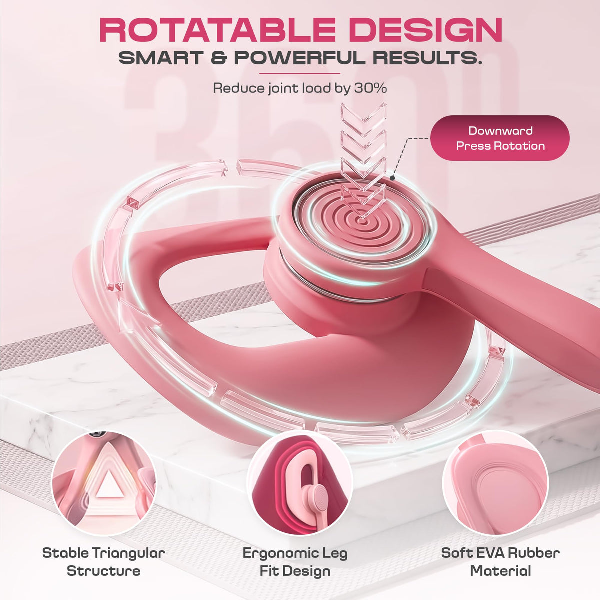 Thigh Trainer Master with 5 Resistance Bands, Ultimate Kegel Exerciser, Pelvic Floor Muscle | Thigh Hip Master Trainer Inner Thigh Exerciser | Pelvic Floor Trainer for Women