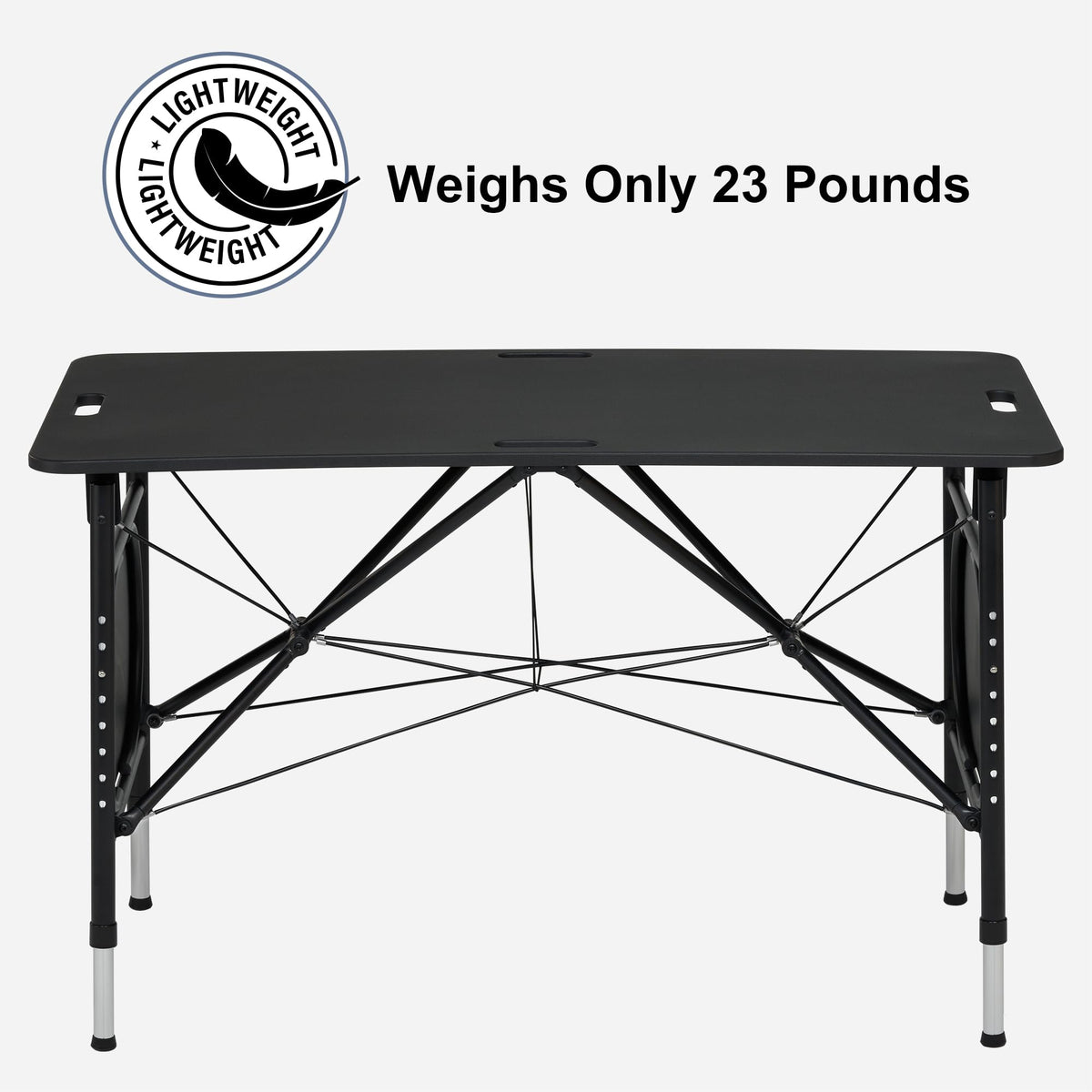 Mars Foldable and Portable Athlete Support Hub and Sports Training Treatment Recovery Station Desk & Kinesiology Taping Table-Lightweight only 22lbs