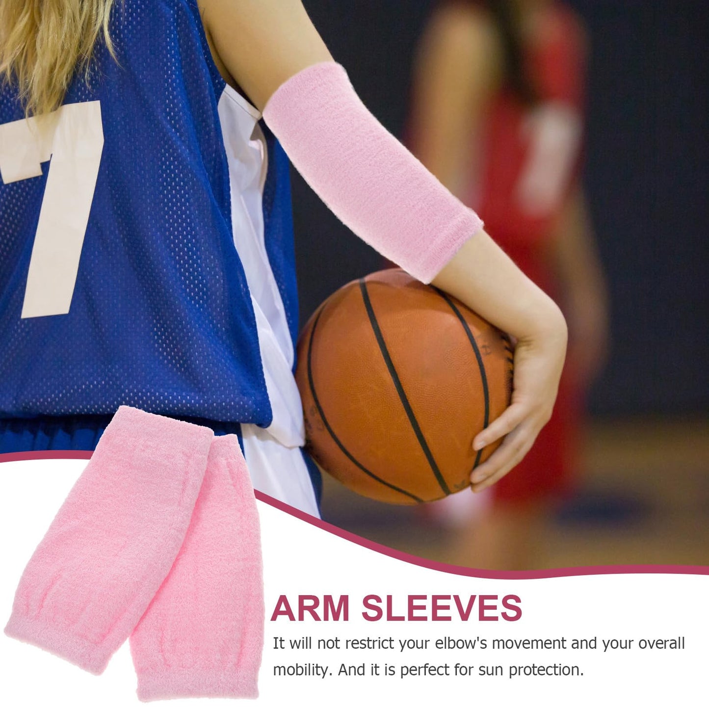 2 Pairs Elbow Moisturizing Sleeve Elbow Gel Cover Heel Socks for SPA Soften and Hydrate Dry Cracked Skin Care