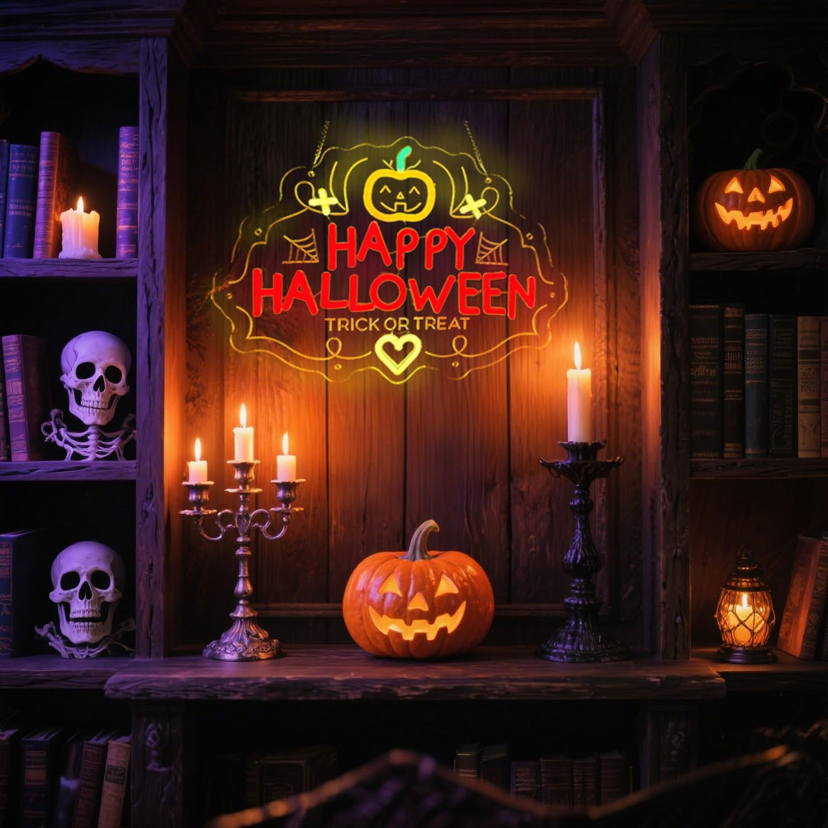Halloween Neon Sign,