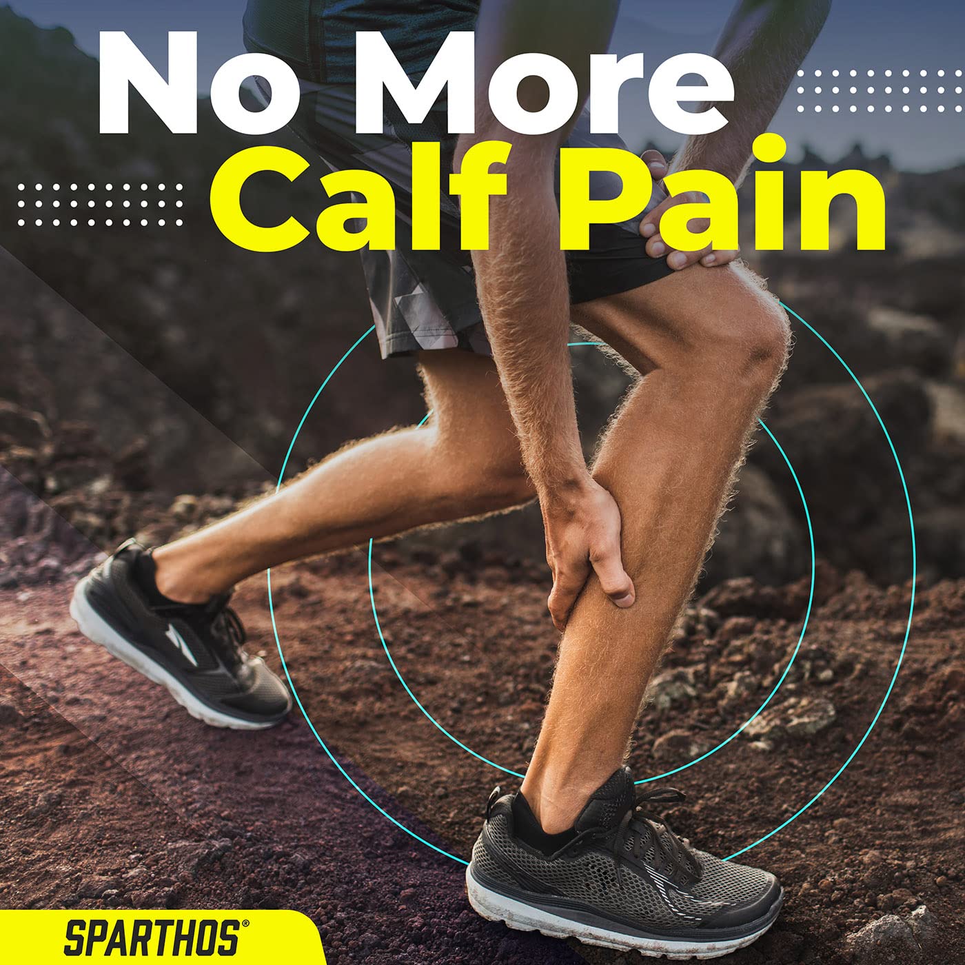 Sparthos Calf Compression Sleeves (Pair) – Leg Compression Socks for Men and Women – Shin Splint Calf Pain Relief Air Travel Flight Nurses Maternity Basketball Football Soccer (Black-XL)