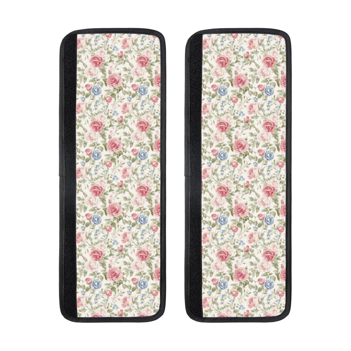 DADABULIU Refrigerator Handle Covers Flower Boho Rose Floral 2 Pack Fridge Door Handle Cover, Kitchen Appliance Handle Protector for Dishwasher, Oven, Microwave, Fits 3.5 to 4.3 Inch Circumference