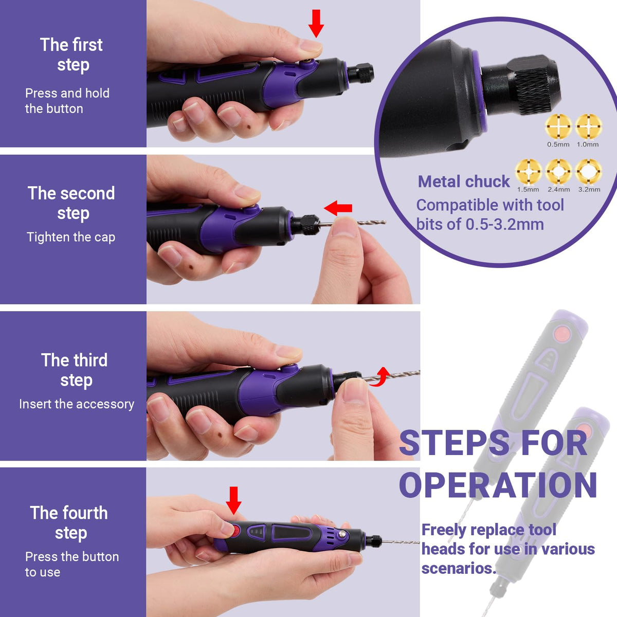 Engraving Pen Kit Rechargeable Cordless AMZNR,82 Accessories Engraving Tool for Metal,Wood,Glass,Plastic, Stone - Etching Pen - Mini Small Tool for Artisan Crafts Hand Engraver Tools Electric Carving