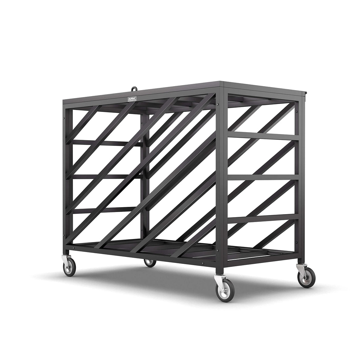 Murray Sporting Goods Premium Portable Ball Storage Locker | Basketball or Volleyball Storage Ball Cart with Wheels