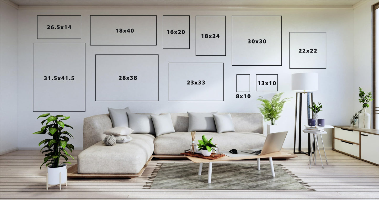 Kate and Laurel Sylvie Blank Framed Canvas Wall Art, 16x20 Natural Beaded, Vintage Modern Empty Canvas for Paint-Your-Own Art, Ready to Paint Premium Canvas Already Framed