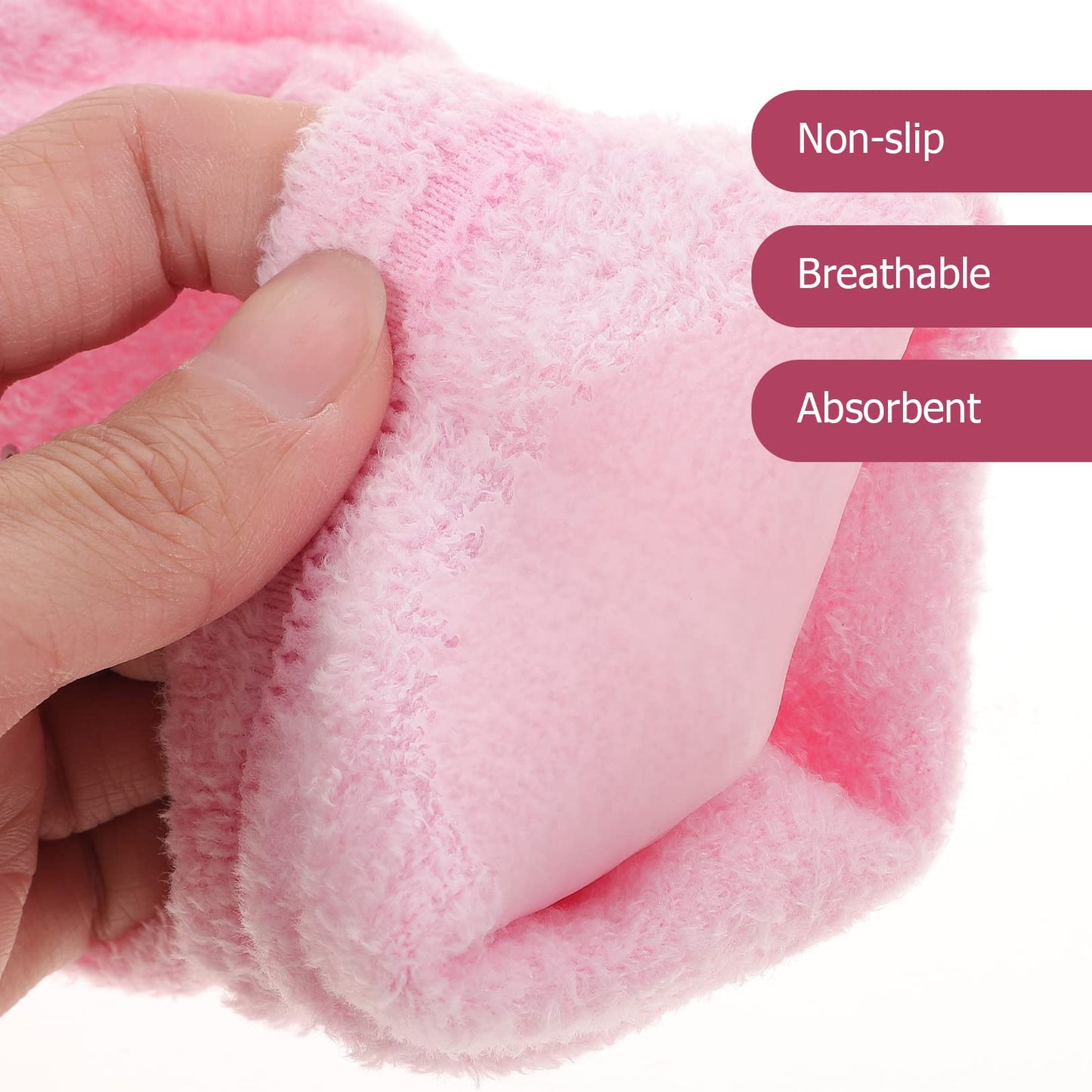 Healifty Gel Elbow Moisturizing Sleeves for Women Soft Elbow Cover Pads for Dry Cracked Softening Skin Care SPA Heel Socks Breathable Brace Protection for Calloused Reduce Wear