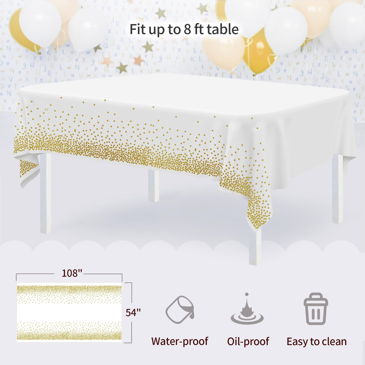 Pack of 11 NWK Cake Stand Set, with 3 x Two-Tier and 3 x Three-Tier Cupcake Stands, 4 x Appetizer Trays, 1 x Tablecloth for Birthday Bridal Baby Shower Party (Black)