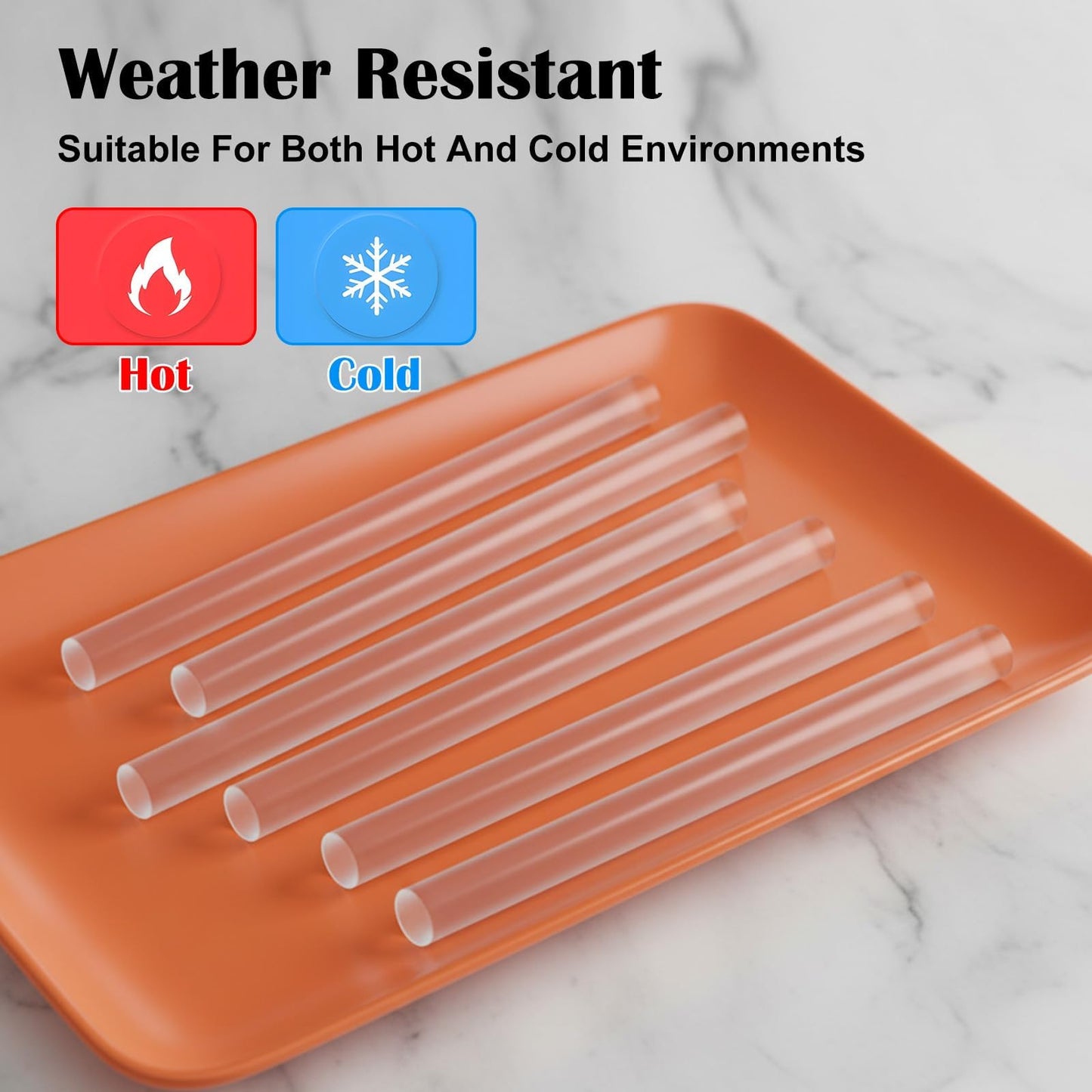 200 Pack Mini Hot Glue Sticks, Clear Glue Gun Sticks, 4 Inch and 7 mm Diameter High Viscosity All-Purpose Glue Stick,Compatible with Most Mini Glue Guns