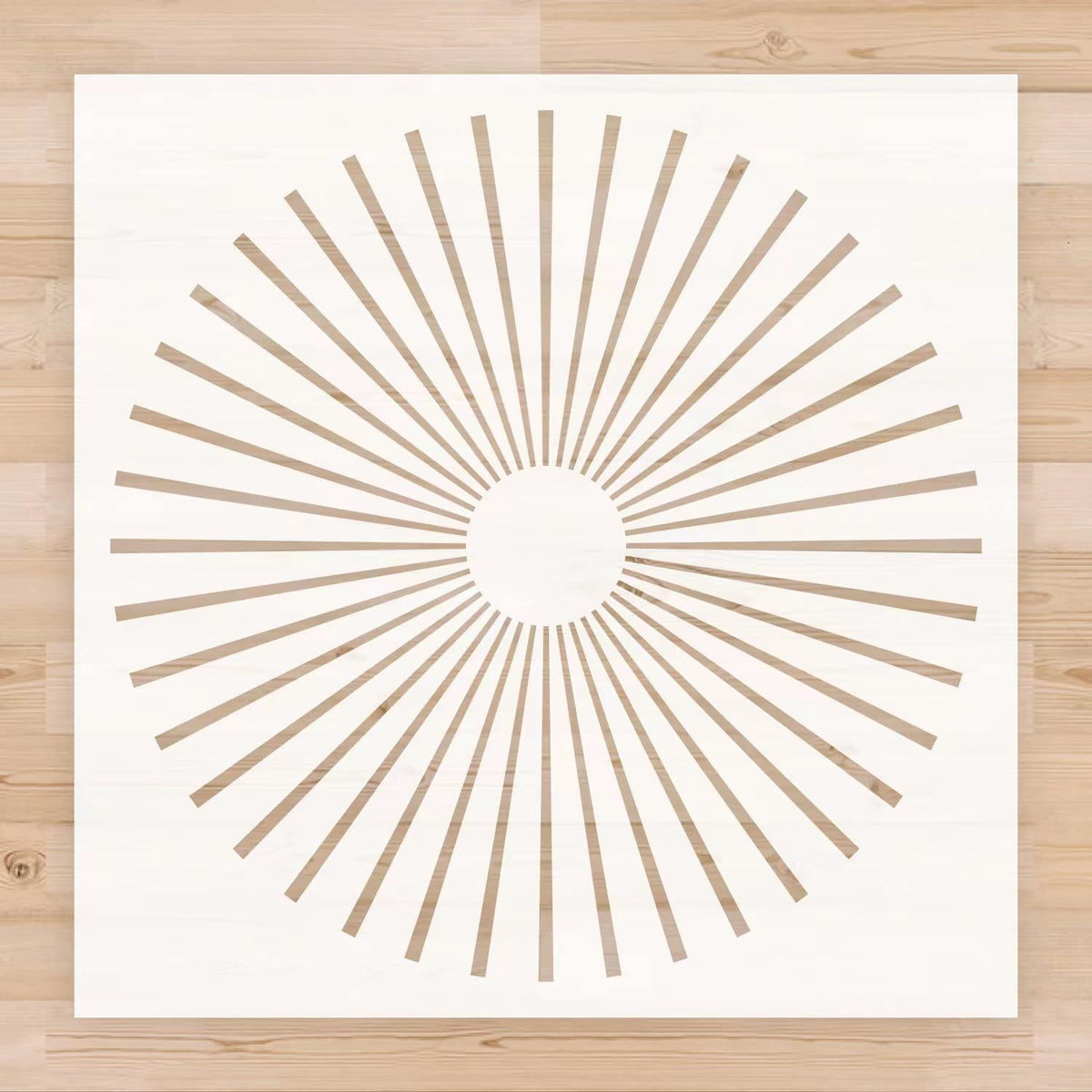 2pcs 12x12 Inch Reusable Tile Stencils Template for Painting Wall Tile Floor Cement Patio Furniture DIY Home Décor
