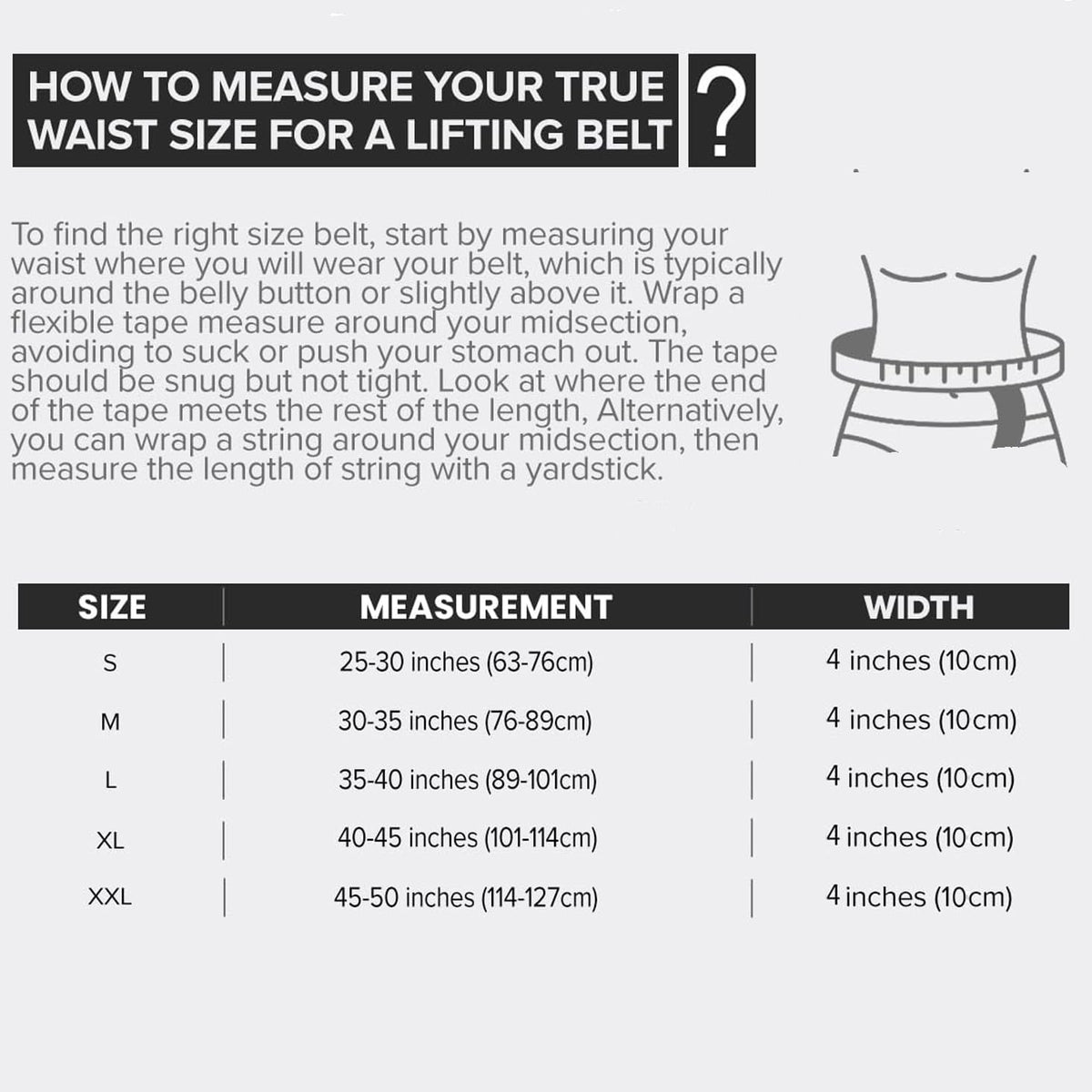 Powerlifting Belt - IPF Approved – Weight Lifting Belt 10mm - Prong Weightlifting Belt for Squats, Deadlift, and Bench Press – Lifting Belt Leather 4in for Men and Women – Back Brace for Gym, Workout, Strength Training, Strongmen & Power Lift (Grey, Large