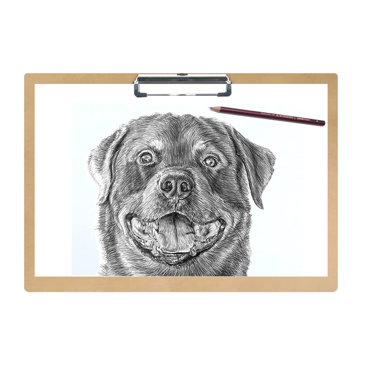 Acocony 11x17 Clipboard Landscape Extra Large Clipboard Hardboard Low Profile Clip 11 x 17 Clipping Board MDF Pack of 1