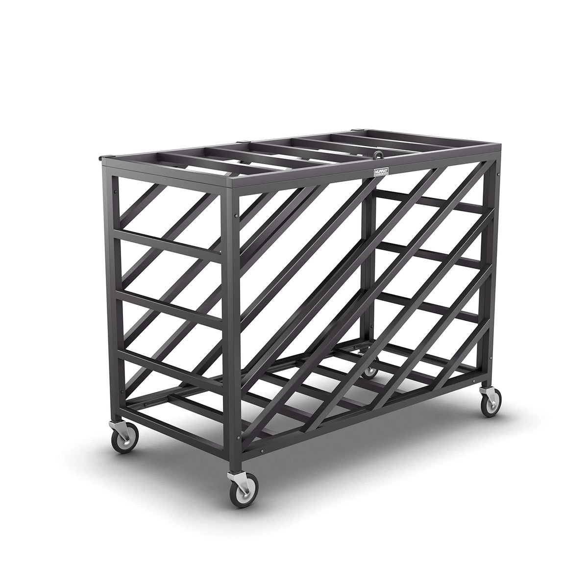 Murray Sporting Goods Premium Portable Ball Storage Locker | Basketball or Volleyball Storage Ball Cart with Wheels