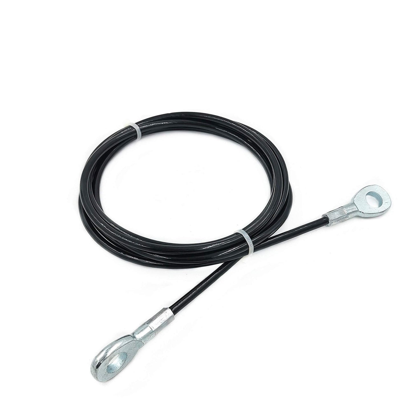 J Bryant Fitness Gym Replacement Cable Fitness Pulley Cable Thick 0.2inch/5mm Heavy Duty Steel Wire Rope for Home Gym Cable Pulley Attachments Machine Accessories (Type-A, 67")