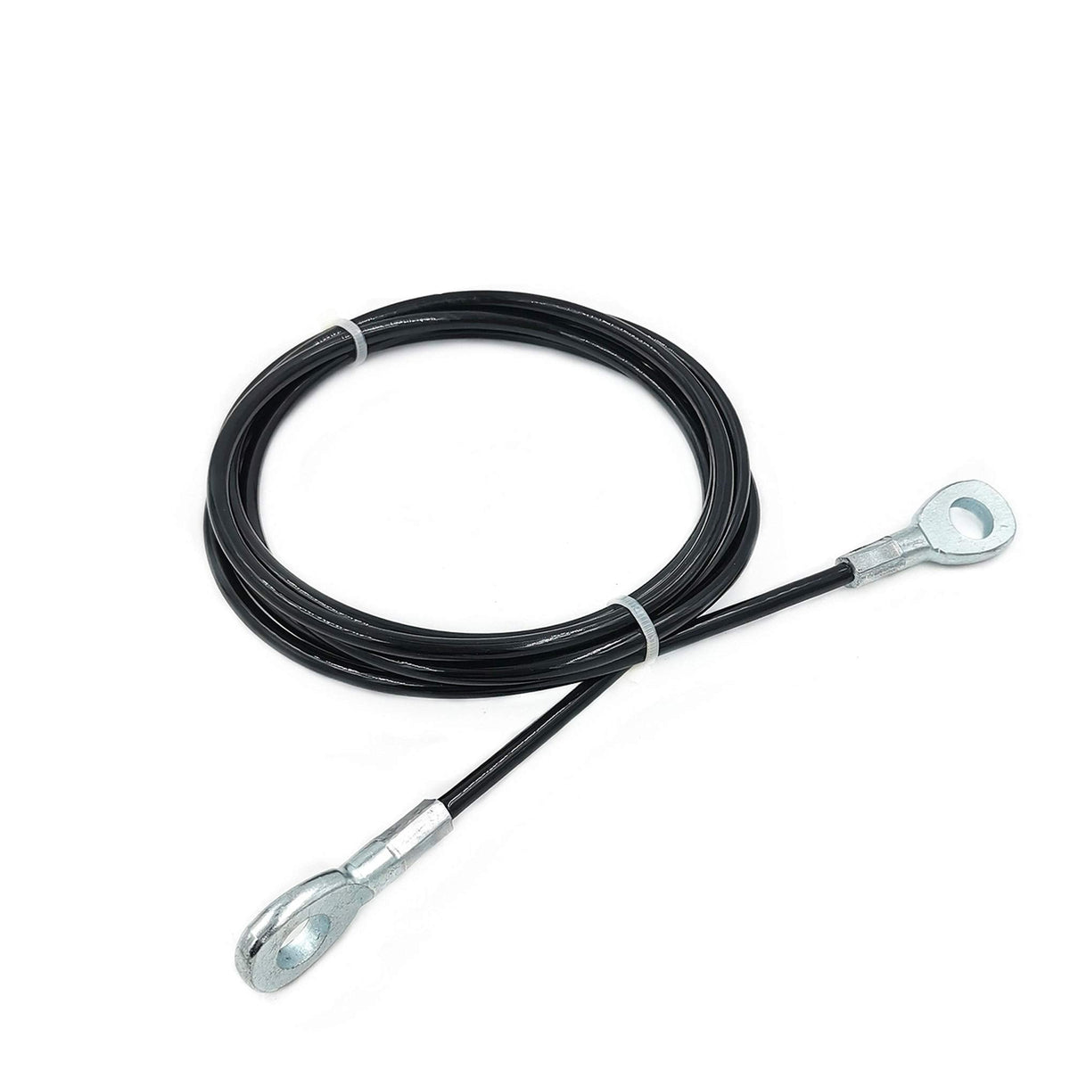 J Bryant Fitness Gym Replacement Cable Fitness Pulley Cable Thick 0.2inch/5mm Heavy Duty Steel Wire Rope for Home Gym Cable Pulley Attachments Machine Accessories (Type-A, 63")