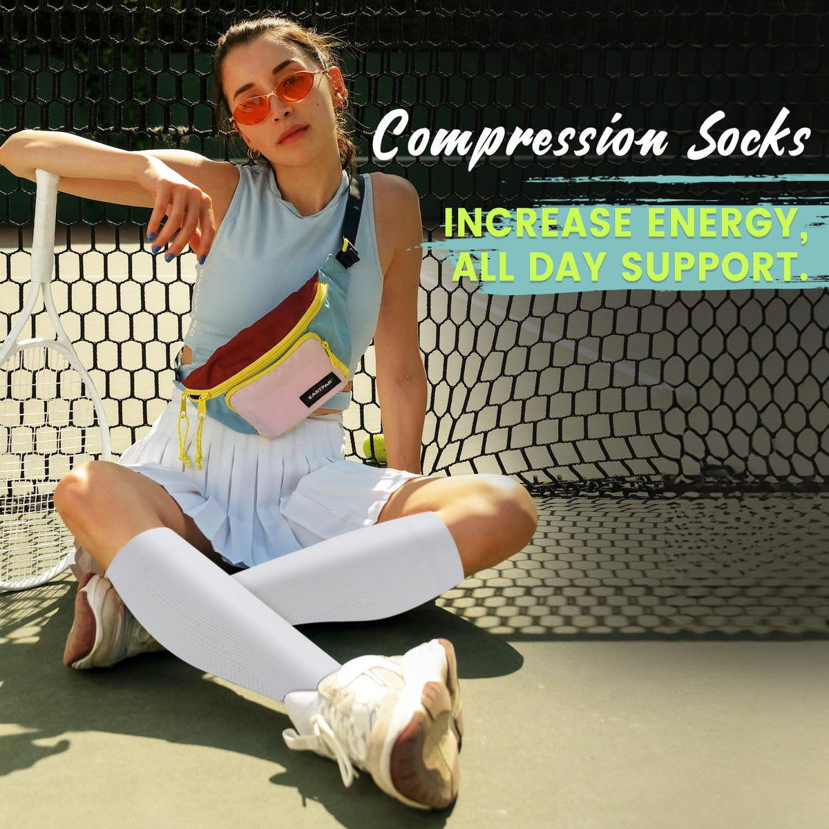 Copper Compression Socks 15-20 mmHg for Men & Women 8 Pairs – Circulation Support for Nurses,Travel,Running,Hiking,Soccer,Gifts,Pregnant,Flying,Workout Compression Socks(L/XL)