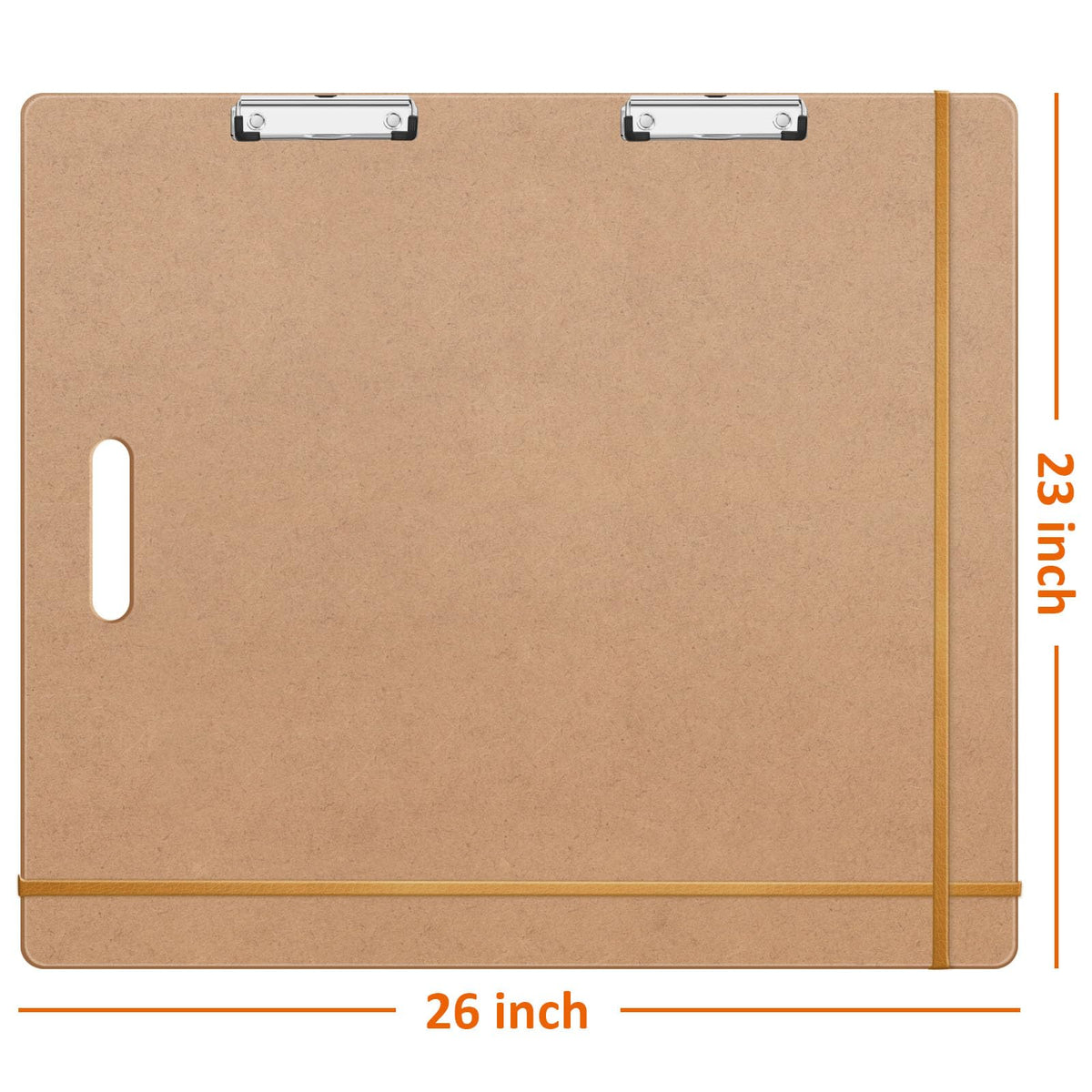 tutata 23 x 26 Drawing Board, Sketch Board with Handle, Portable Art Clipboard for Drafting, Artist Tote Board