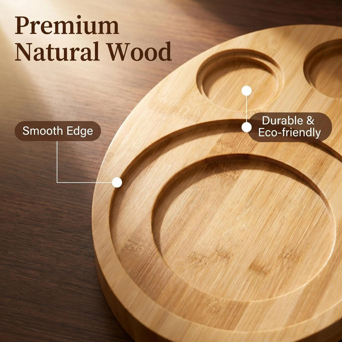 Wooden Cat Paw Tray with Cup Holders, 2-in-1 Raised & Flat Couch Desk for Bed Sofa, Rustic Snack & Drink Serving Tray for Date Night, Valentines Gift, 14.96" x 11" (Row Wood)