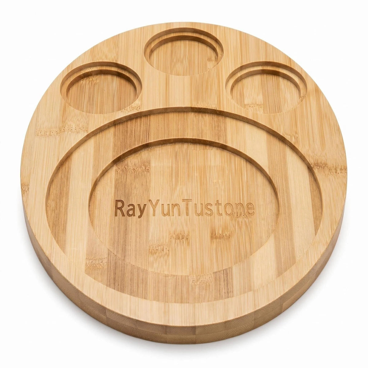 Wooden Cat Paw Tray with Cup Holders, 2-in-1 Raised & Flat Couch Desk for Bed Sofa, Rustic Snack & Drink Serving Tray for Date Night, Valentines Gift, 14.96" x 11" (Row Wood)