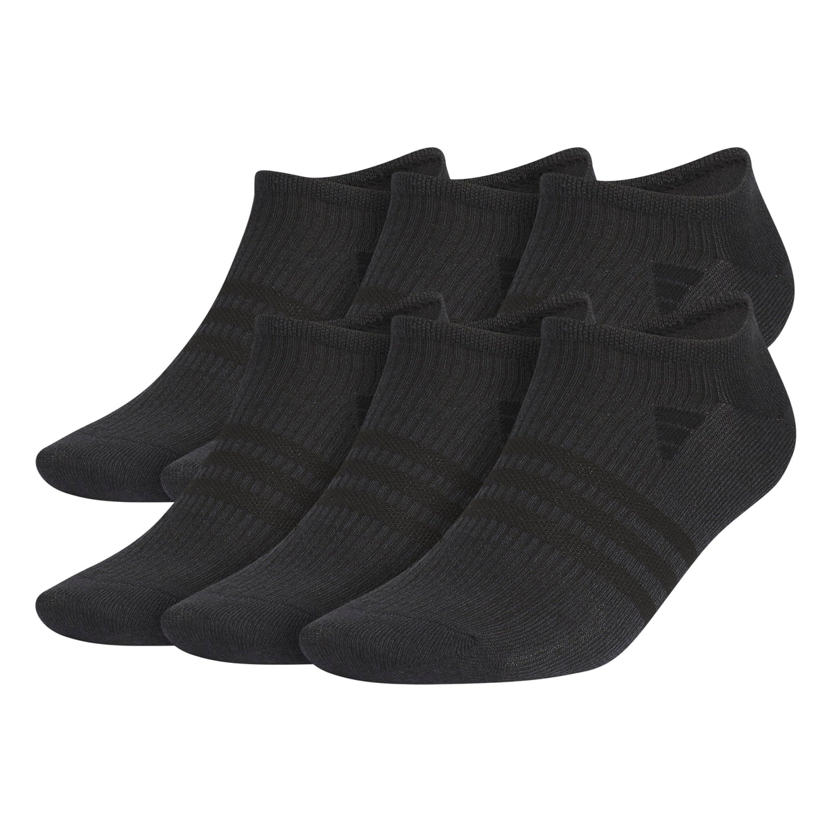 adidas Men's Superlite No Show Socks (6 Pairs) Lightweight & Breathable