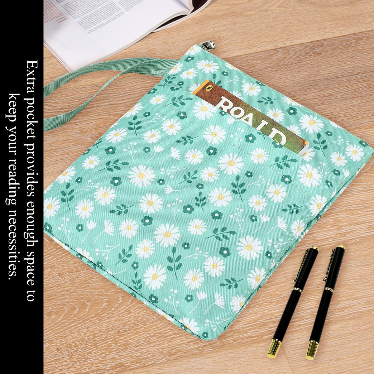 DSIUE Book Sleeve Book Covers for Paperbacks Book Protector with Zipper for Book Lover,11.4 X 9 Inch