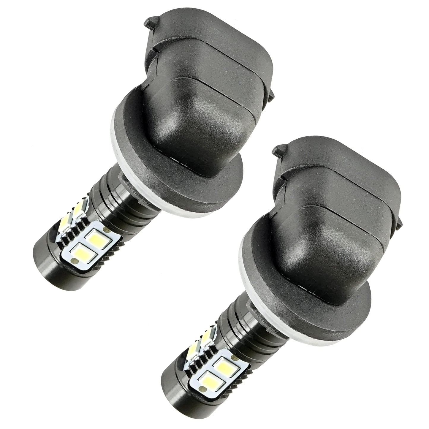Caltric LED Headlight Bulbs for Polaris RZR S 800 (2009-2010) / RZR 800 EFI (2008-2010) - Tungsten