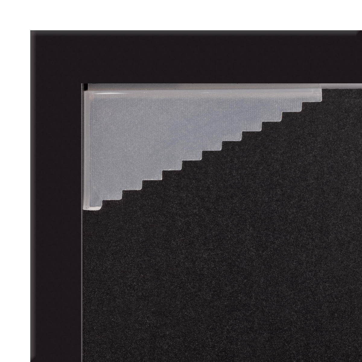 Gallery Solutions - Black Wood Wall Frame 11"x14" - Premium Quality - Rectangular Wall Mount - Classic Design for 8"x10" Photos - Ready-to-Hang - Enhance Your Home or Office Décor with this Elegant Frame - Ideal for Showcasing Memories