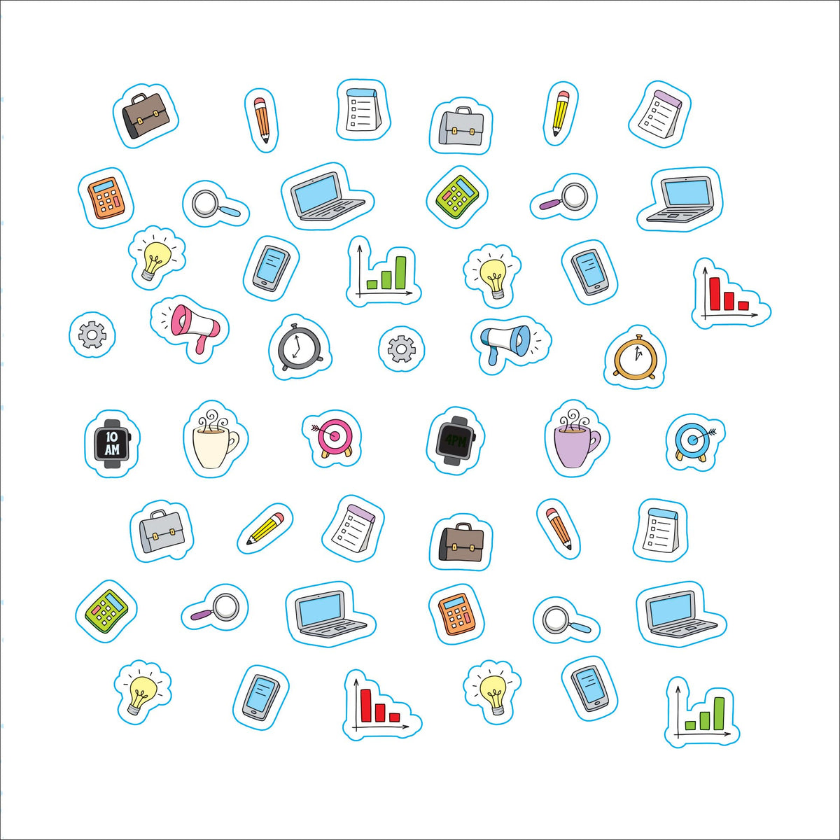 Plan It! A Sticker Book for All Your Productivity Needs (2,500 stickers!)