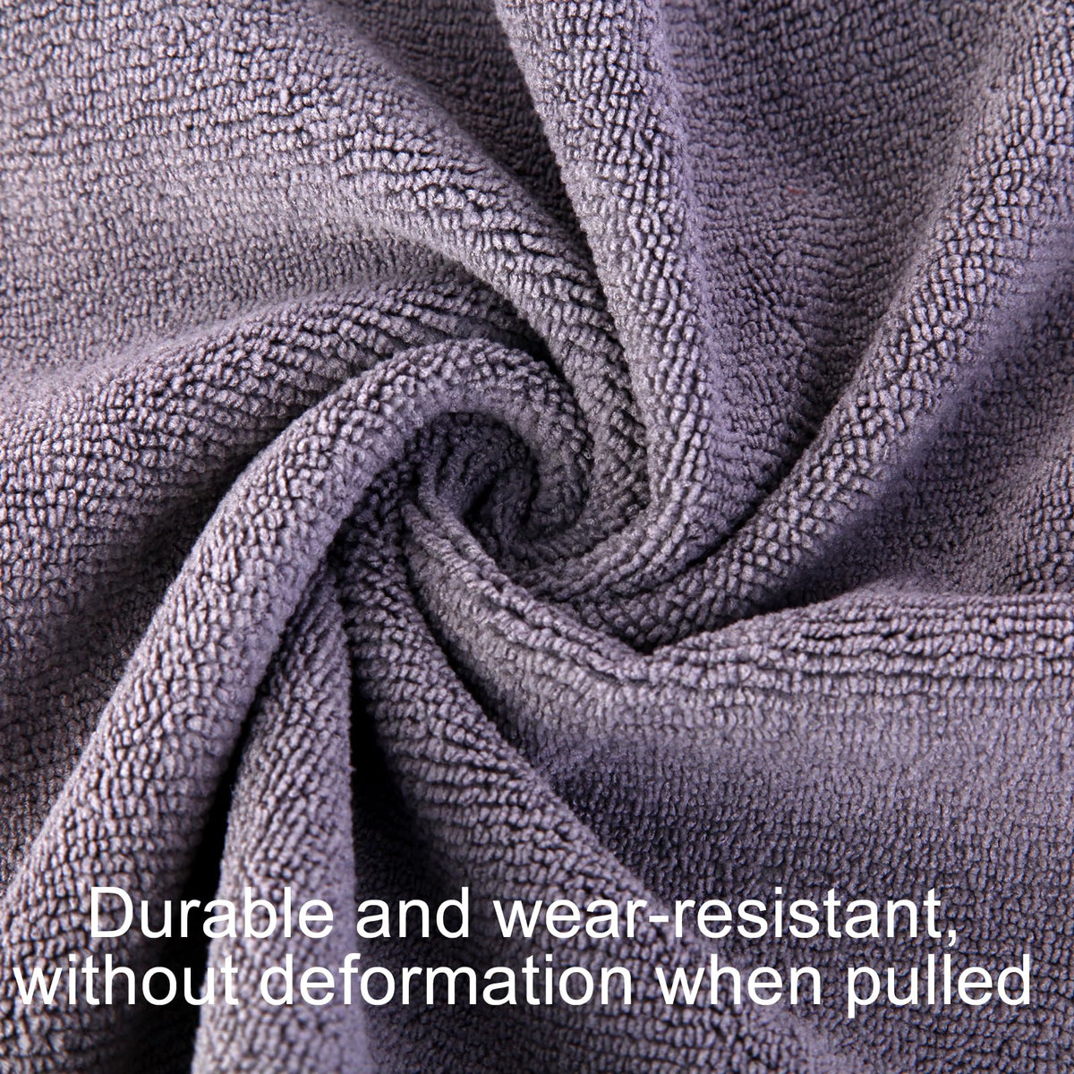 Wmiyafff Microfiber Gym Towel Set for Sports Fitness, Yoga, Workout, Soft and Quick-Drying Gym Towels for Women Men (3 Pack, Grey+Blue+Purple)
