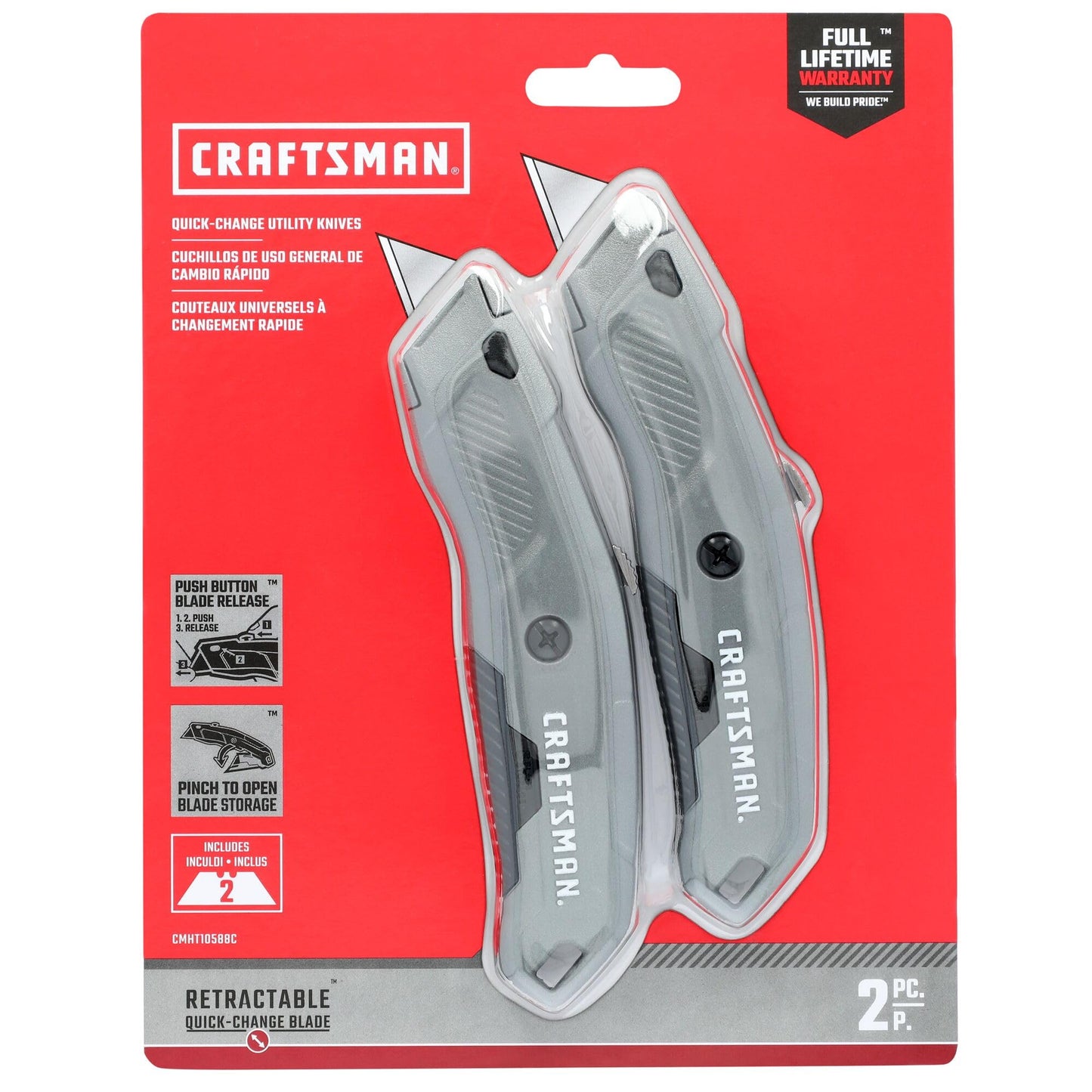 CRAFTSMAN Quick Change Utility 2Pk Cut C (CMHT10588C)