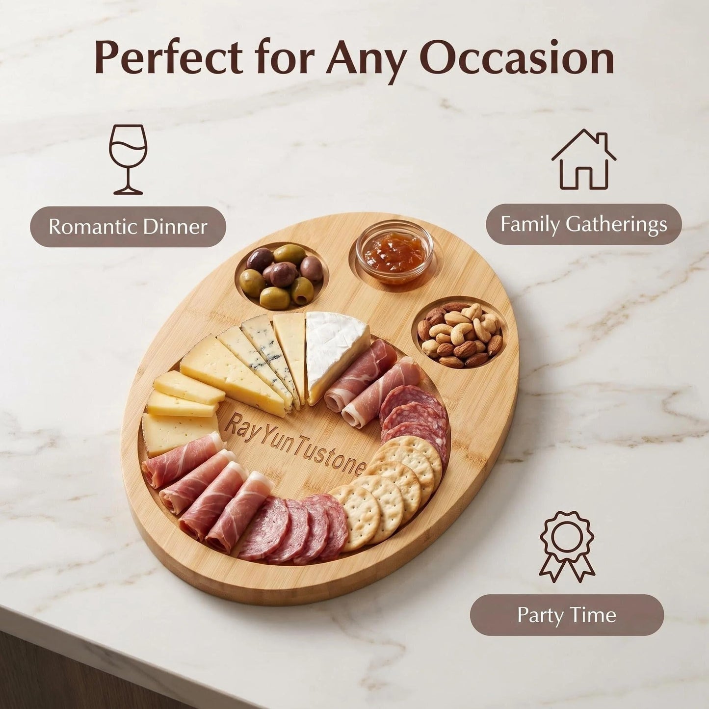 Wooden Cat Paw Tray with Cup Holders, 2-in-1 Raised & Flat Couch Desk for Bed Sofa, Rustic Snack & Drink Serving Tray for Date Night, Valentines Gift, 14.96" x 11" (Row Wood)