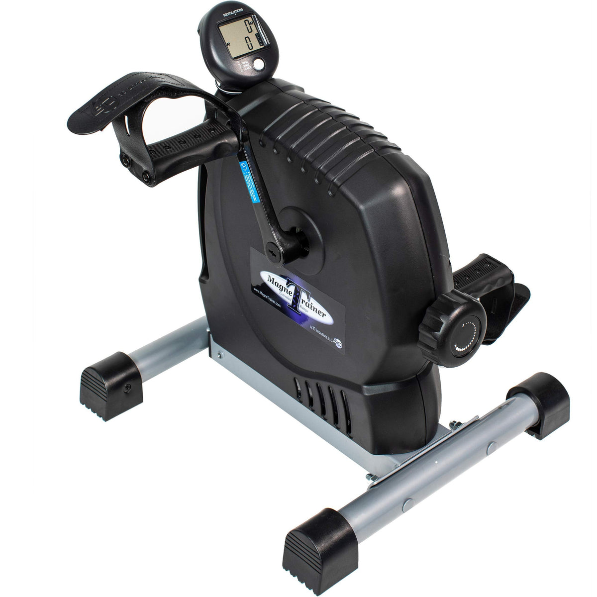 DeskCycle MagneTrainer-ER Mini Exercise Bike with Ultra-Smooth Magnetic Resistance, Arm and Leg Exerciser for Joint Mobility, Circulation, and Recovery, Black (DSK-SPO-MGTRAINER)