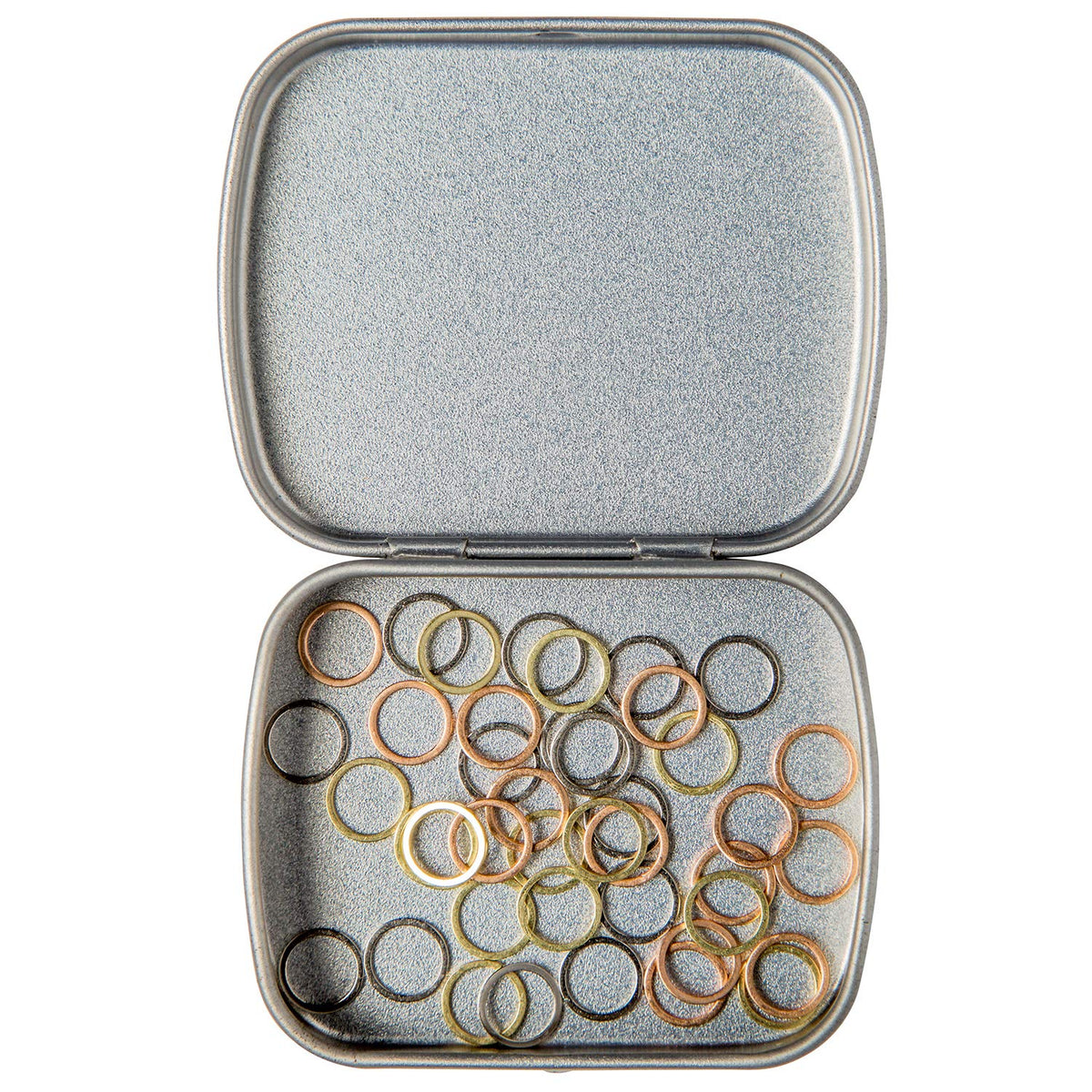Knit Picks Metallic Stitch Marker Set - Small 45 Pk