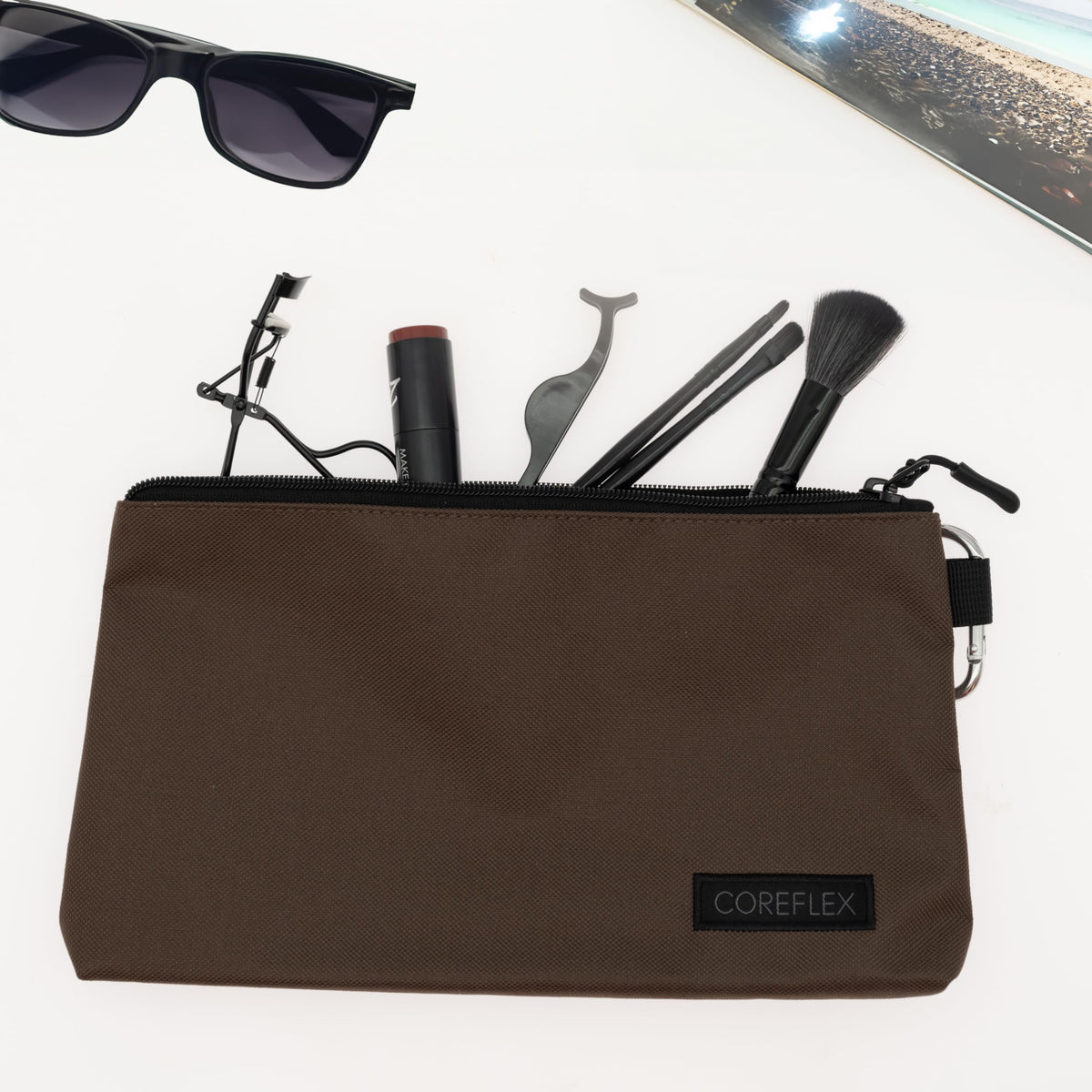 COREFLEX Premium Tool Pouch Zipper Bag, Small Tool Bag, Multipurpose Storage pouch, Heavy duty Flat Bottom Tool bag with YKK Zipper (6 pack Combo mixed size)