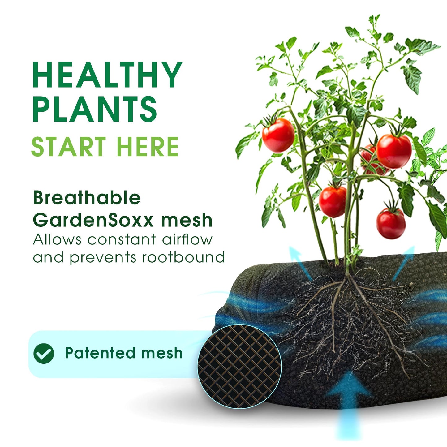 GardenSoxx 4x8 (32 sq ft) Home Gardening Kit with Drip Irrigation System – Flexible Fabric Garden Planters for Outdoor Plants, No Tools, Fits Any Space, Indoor & Outdoor Growing Solution